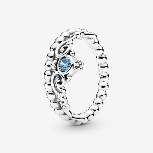 Anillo Corona Azul Cenicienta Disney