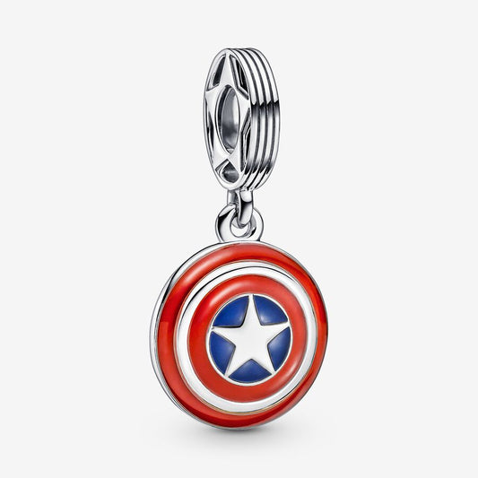 Charm Colgante Escudo Capitan America Los Vengadores Marvel