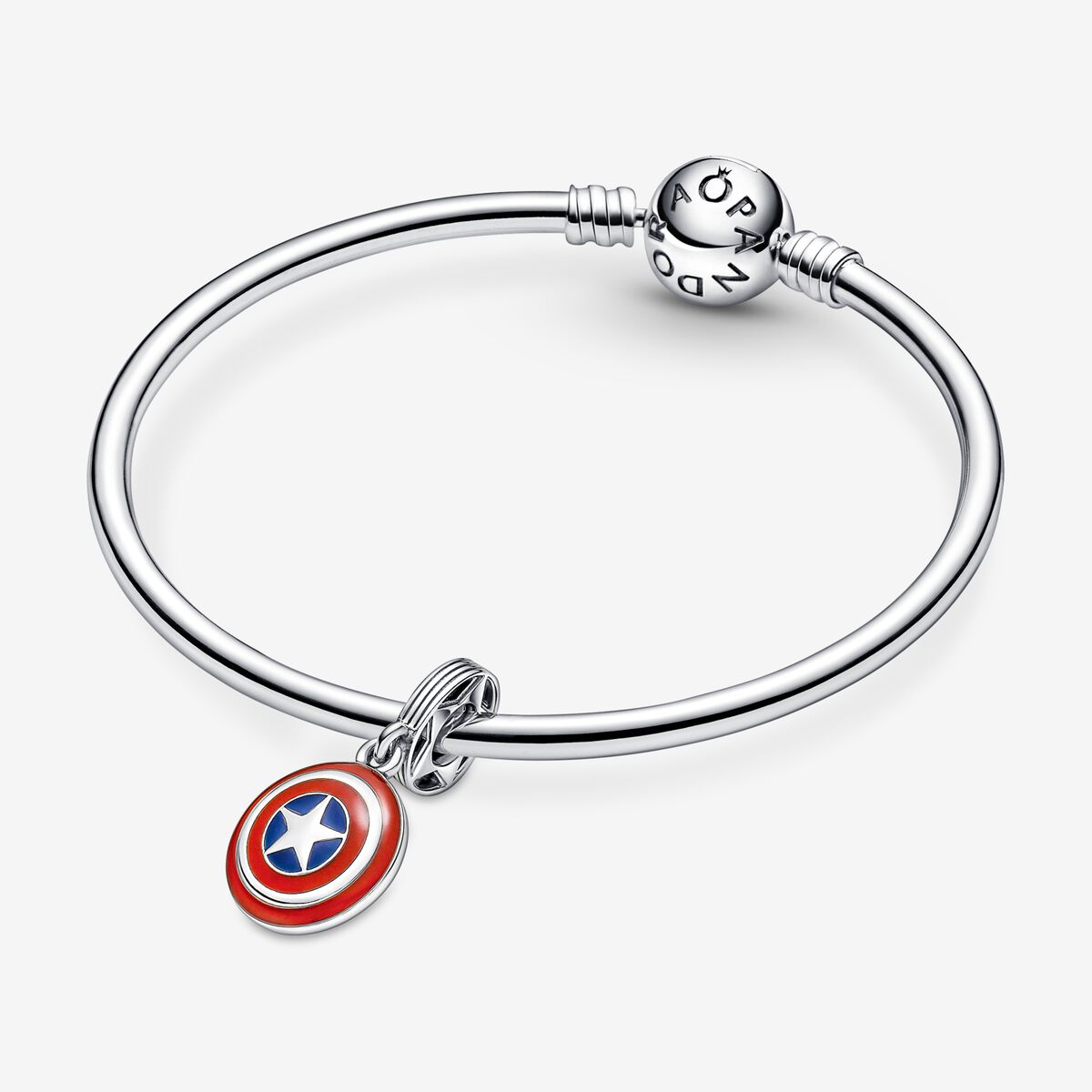 Charm Colgante Escudo Capitan America Los Vengadores Marvel