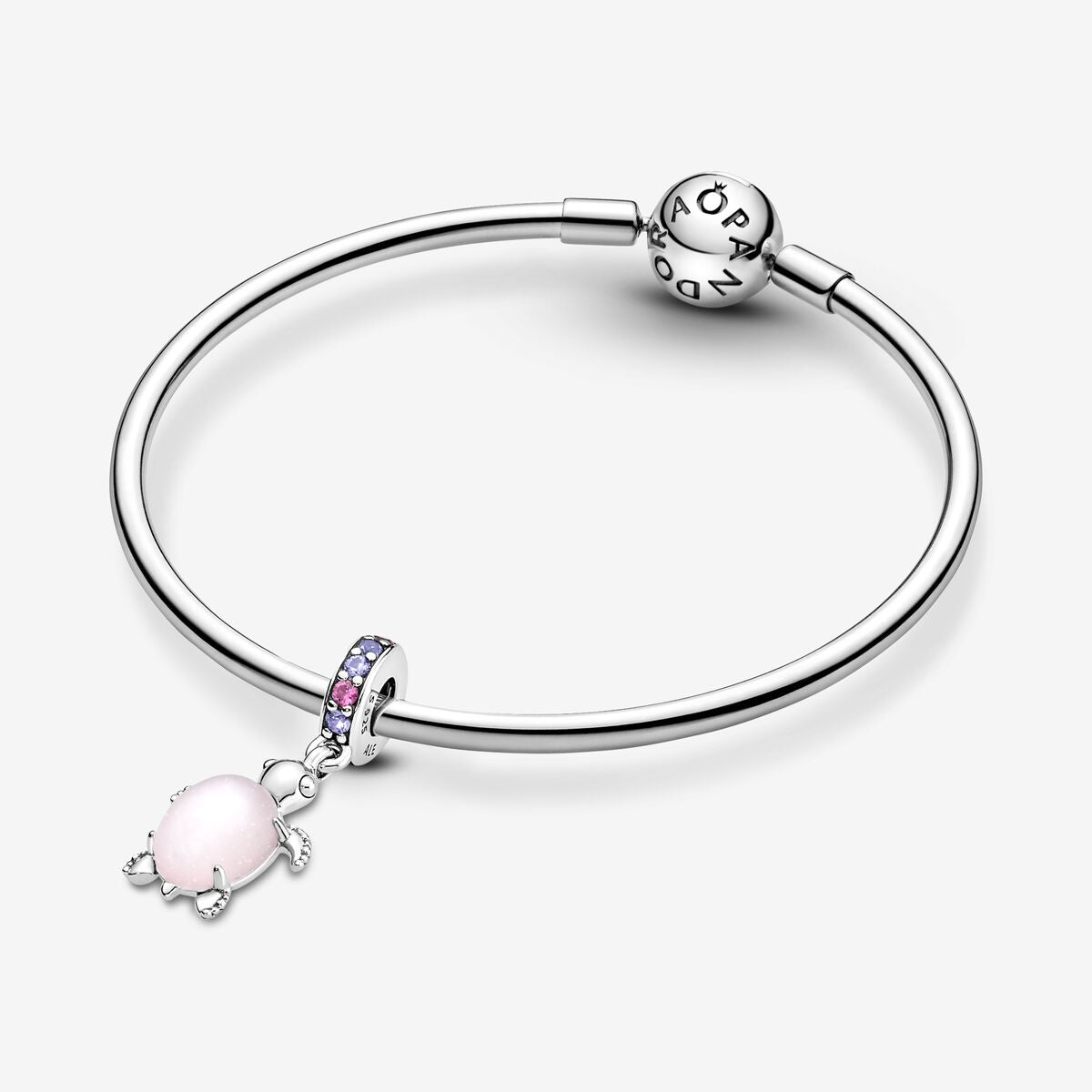 Charm Colgante Tortuga Rosada