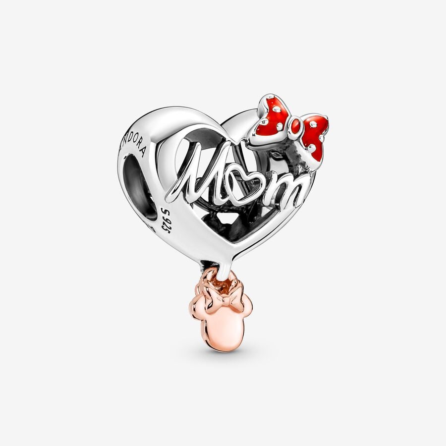 Charm Corazon Mama Minnie Mause De Disney