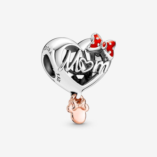 Charm Corazon Mama Minnie Mause De Disney