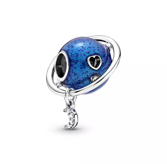 Charm Saturno Azul