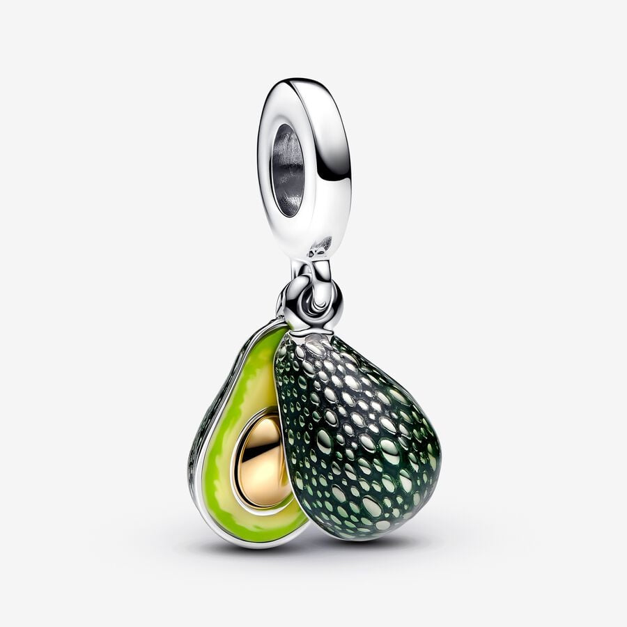 Charm Colgante Doble Aguacate