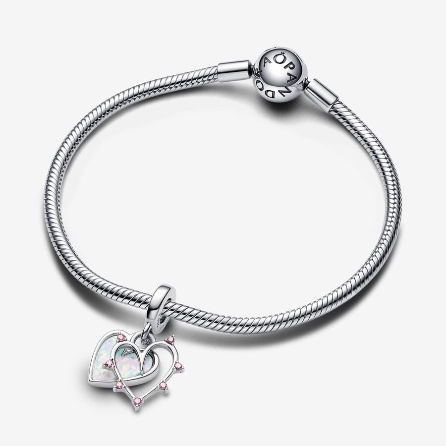 Charm Colgante Doble Amistad Opalescente