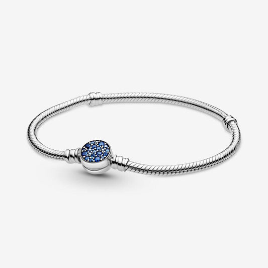 Pulsera Moments Cierre Azul Brillante