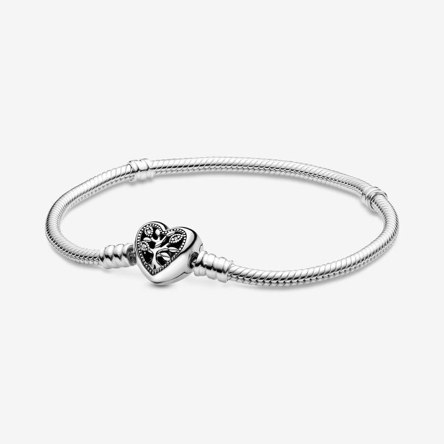 Pulsera con Cierre de Corazón Familiar