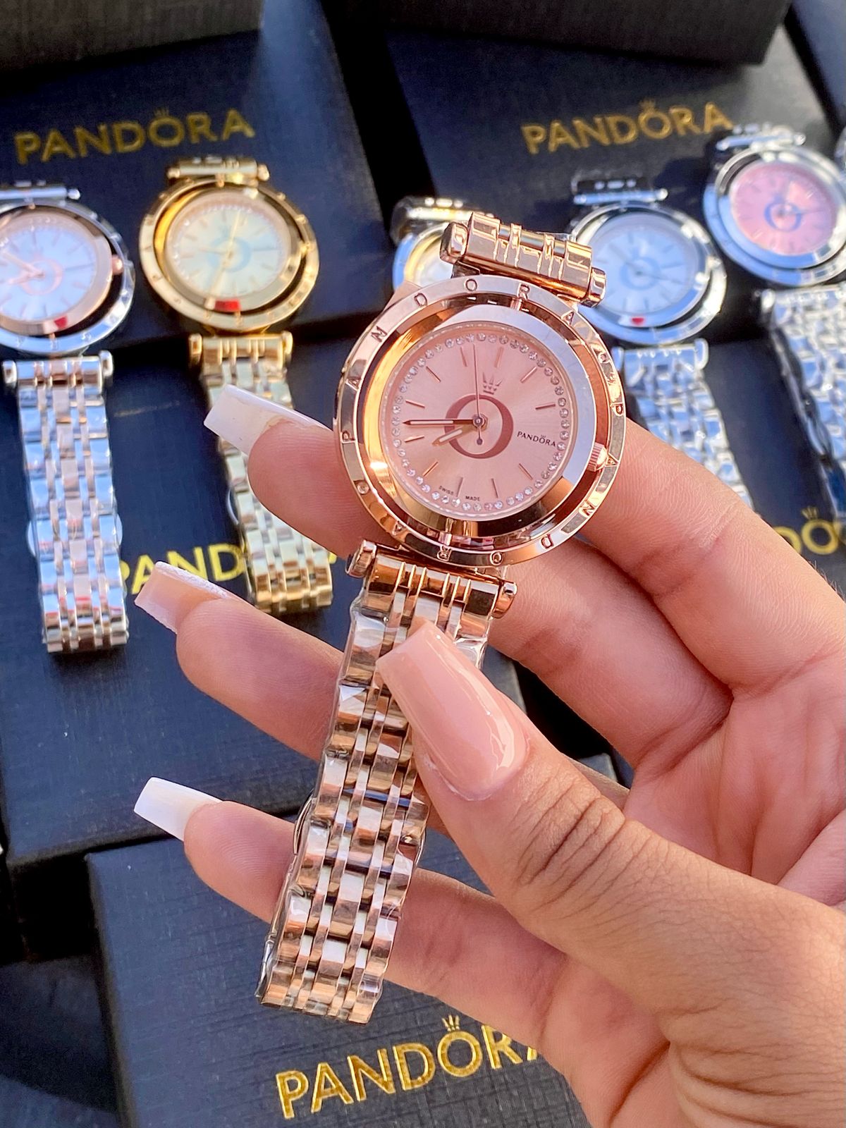 Reloj Pandora Rose Gold Completo